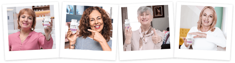 A collection of positive Neotonics customer reviews highlighting improved skin texture and gut health